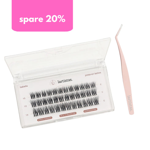 Selbstklebende Wimpern // ISABELLA